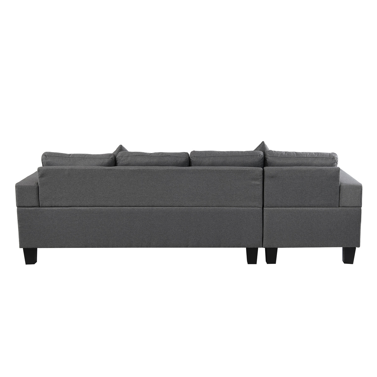 Sectional Sofa Set for Living Room with L ShapeChaise Lounge ,cup holder andLeft or Right Hand ChaiseModern 4 Seat W214S00007-djyc