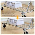 Clothes Rack Heavy Duty Clothing Rack 600LBS Rolling Clothes Racks for Hanging Clothes,Commercial Garment Rack Heavy Duty Clothes Rack Collapsible ＆ Portable Clothing Rack with Wheels W1903P172820-djyc