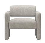 Beige stripe single sofa chair, upholstered comfortable chair with armrests, for dining room/bedroom/living room/reception - Beige stripe (30.9"*30.51"*30.11") W487P183020-djyc