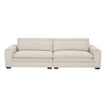 Mid-Century Sofa Couch Modern Upholstered Couch for Livingroom,Bedroom, Apartment, Home Office Beige W876S00177-djyc