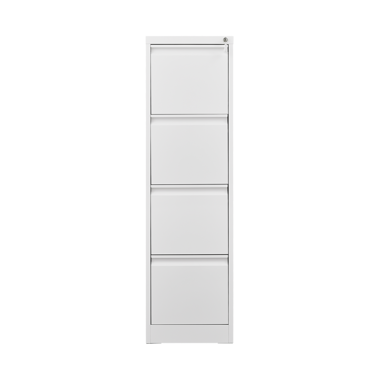 4 Drawer File Cabinet with Lock Metal Vertical File Storage Cabinet Office Home Steel Vertical File Cabinet for A4 Legal/Letter Size Narrow File Cabinet Locked,Assembly Required W1247P173379-djyc