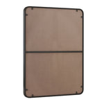 Wall Mirror 30x40 Inch Black Rectangular Mirror Metal Framed Mirror Vanity Mirror Dressing Mirror, for Bathroom, Living Room, Bedroom Wall Decor W1435107733-djyc