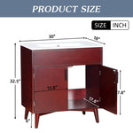 Bathroom vanity Set with Sink, Combo Cabinet, Bathroom Storage Cabinet W1390130787-djyc