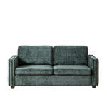 Convertible Sleeper Sofa with Memory Foam Mattress, 3-Seater Full Size Bed Couch for Living Rooms, Designed with Chenille Fabric W834S00281-djyc