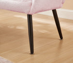 52'' Small Loveseat Sofa, Couch 2-Seater with Quilting Backs for Living Room, Bedroom and Small Space(COLOR:PINK) W1669P175415-djyc