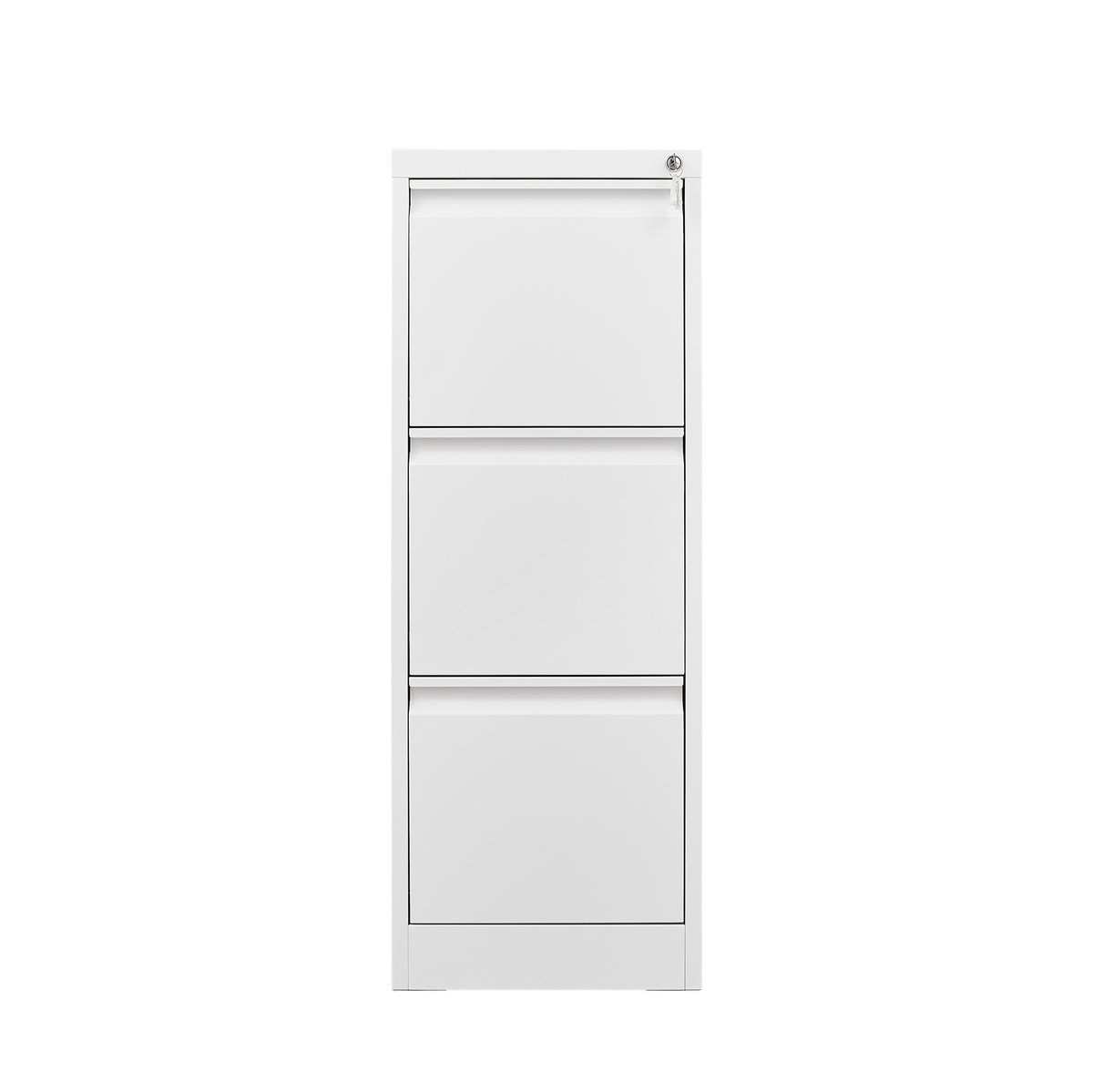 3 Drawer File Cabinet with Lock Metal Vertical File Storage Cabinet Office Home Steel Vertical File Cabinet for A4 Legal/Letter Size Narrow File Cabinet Locked,Assembly Required W1247P173371-djyc