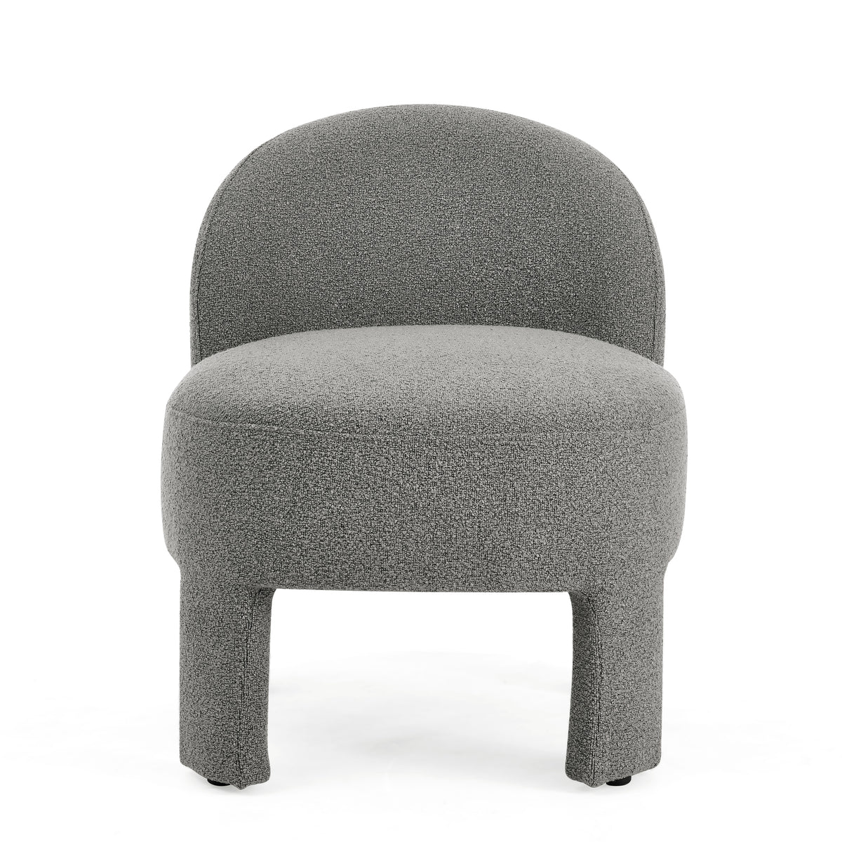 Hoop gauze lounge chair with sof cushion and backrest, need to be assembled, suitable for living room'bedroomldining room---GREY(24.5"28.75"28.75") W487P197822-djyc