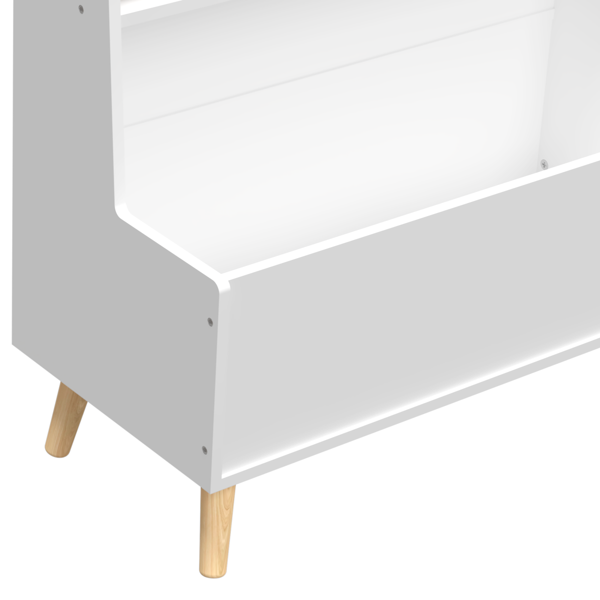 Kids Bookshelf, Book and MagazineRack, Book Organizer, toy Storage Cabinet Organizer, White W808127562-djyc