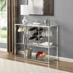 Chrome Wine Rack W82135352-djyc
