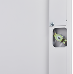 Metal Storage Cabinets,Cleaning Tool Cabinet with Locking Door, Tall Broom Tool Organizer and Storage, Large Storage Cabinet for Kitchen, Pantry, Office, Shop W328P193781-djyc