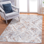 PAYAS Collection 8X10 Beige / Geometric Area Rug-B189P183450