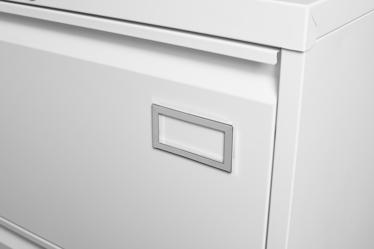 Filing Cabinet Lateral File Cabinet 2 Drawer, White Filing Cabinets with Lock, Locking Metal File Cabinets Three Drawer Office Cabinet for Legal/Letter/A4/F4 Home Offic W1247P160451-djyc