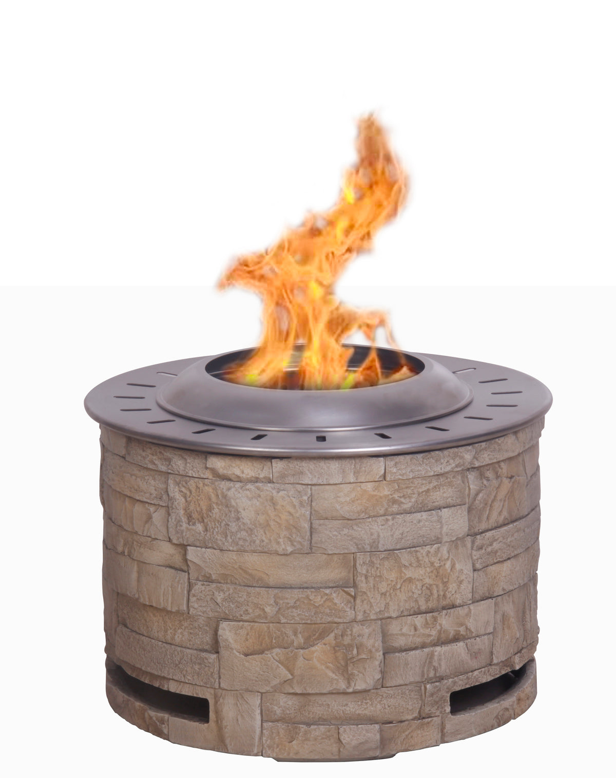 Stackstone Look Smokeless Firepit With Wood Pellet/Twig/Wood As The Fuel W2029120104-djyc