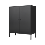 Kitchen Buffet Server Table Accent Sideboard Cupboard Server Buffet Console Table with Doors Cabinet W328P195206-djyc