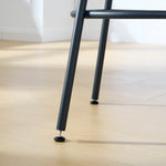 Round bar table and stool set with shelf, upholstered stool with backrest, Rustic Brown, 24.17"W x 24.17"D x 36.02"H W1903P149221-djyc