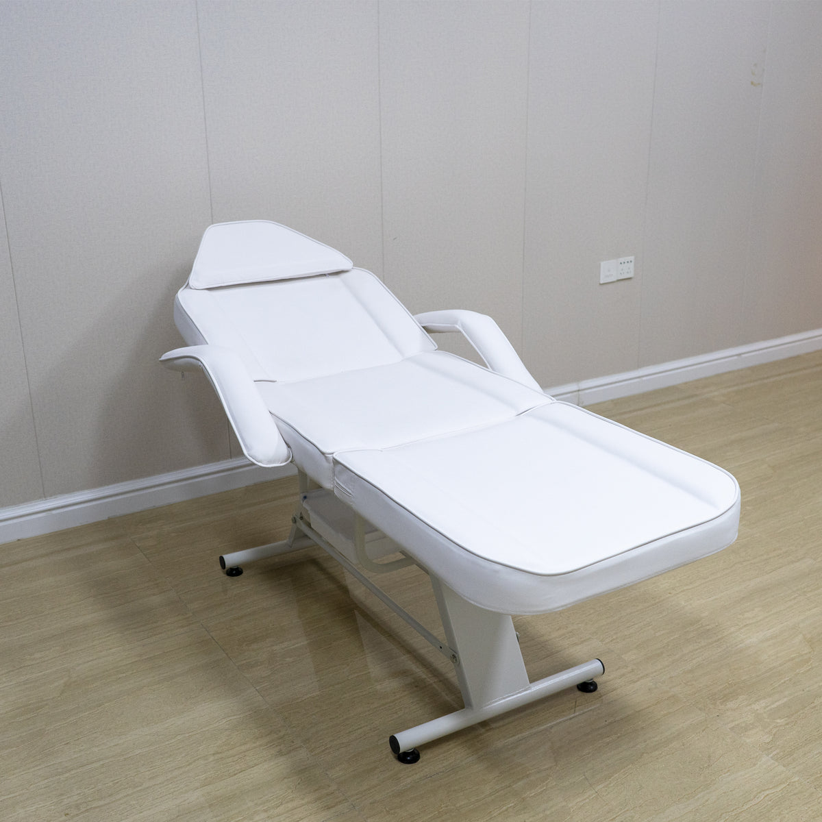 Tattoo Chair for Client, Facial Beds for Esthetician Adjustable 3-Section Lash Tattoo Bed, 72 Inches Facial Spa Chair Professional Tattoo Chair for Artist Beauty Massage Salon, White W1767P195861-djyc