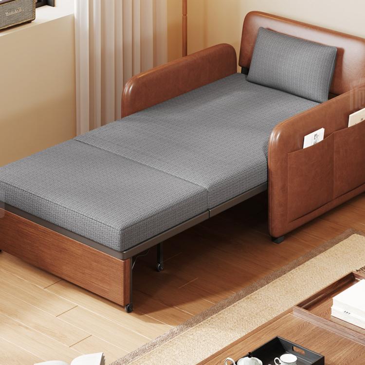 Multifunctional Pull-Out Sleeper Sofa, Foldable Space-Saving Couch for Small Spaces Sofabed G4-7166 gw-1229-11