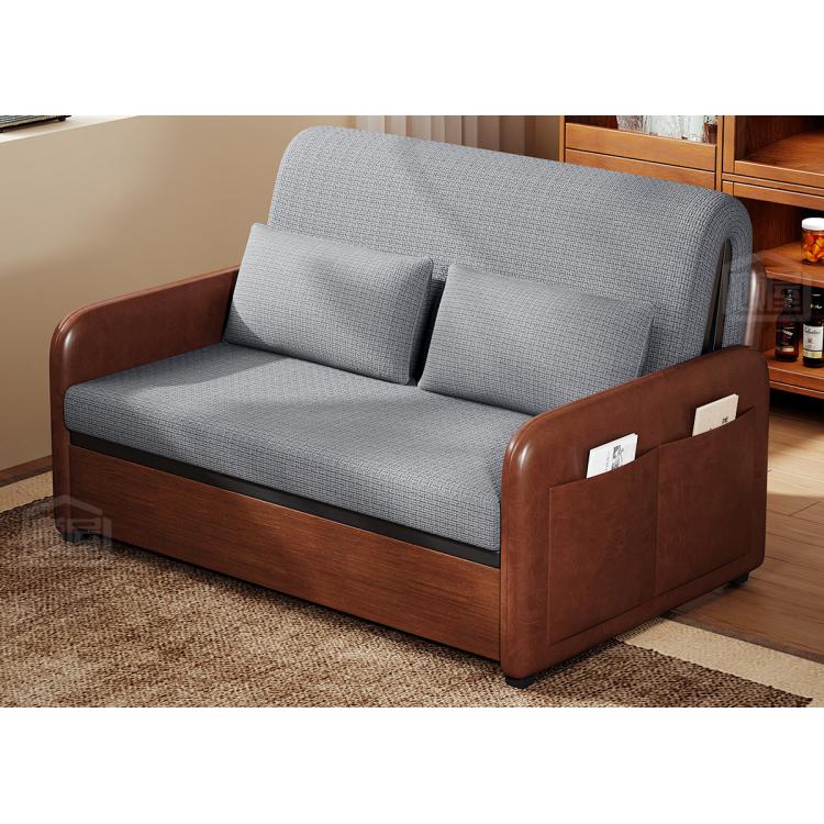 Multifunctional Pull-Out Sleeper Sofa, Foldable Space-Saving Couch for Small Spaces Sofabed G4-7166 gw-1229-11