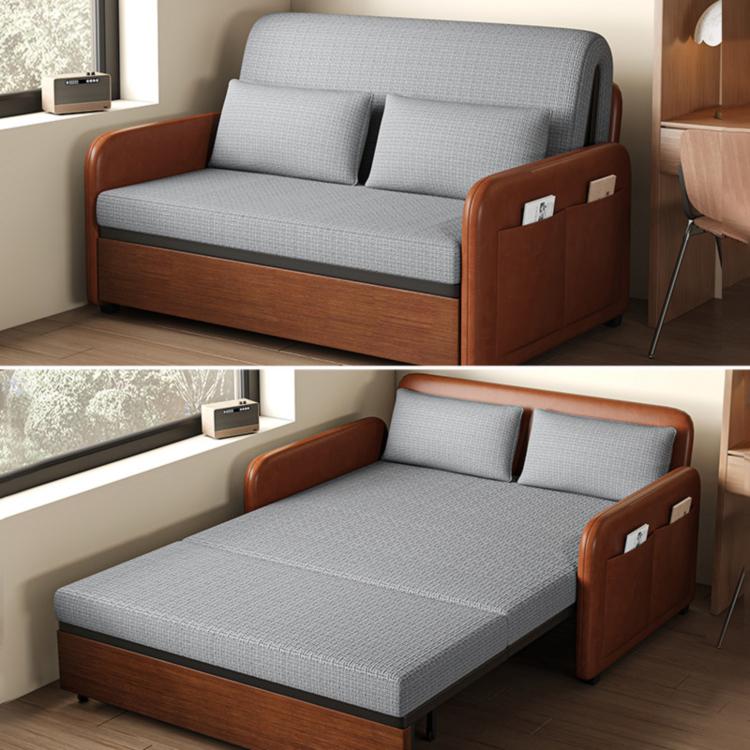 Multifunctional Pull-Out Sleeper Sofa, Foldable Space-Saving Couch for Small Spaces Sofabed G4-7166 gw-1229-11