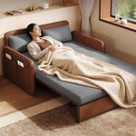 Multifunctional Pull-Out Sleeper Sofa, Foldable Space-Saving Couch for Small Spaces Sofabed G4-7166 gw-1229-11
