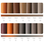 Luxurious Brown Genuine Leather & Faux Leather Sofa - Ultimate Comfort & Style Hersa-1618