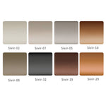 Luxurious Beige Genuine Leather Sofa with Down Cushions - Faux Leather Option Available Hersa-1619