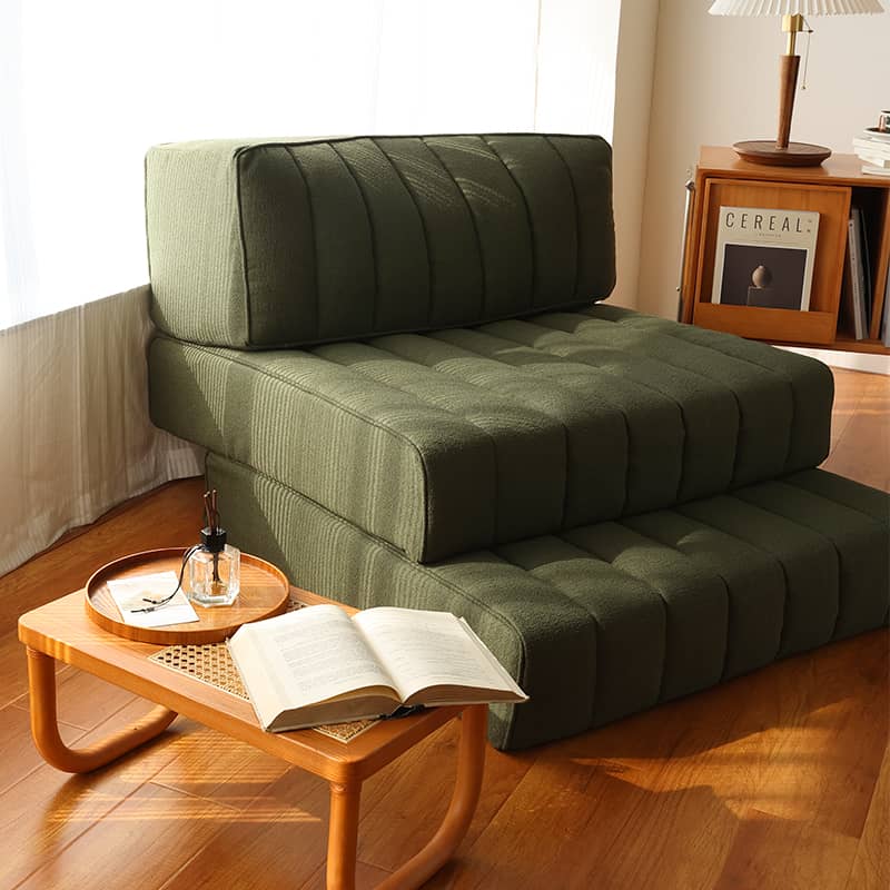 Luxurious Green Goose Down Sofa - Ultimate Comfort and Style Hersa-1641