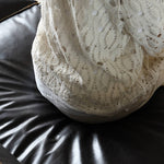 Luxurious Black Genuine Leather Sofa with Solid Wood Frame and Plush Down Filling Hersa-1644