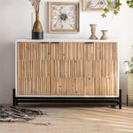 Stylish Solid Wood & Density Board Cabinet - Perfect for Elegant Home Decor hdst-4319