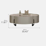 Modern Tea Table | Carbon Steel Frame & Sintered Stone Top | Stylish Living Room Furniture hxj-2724