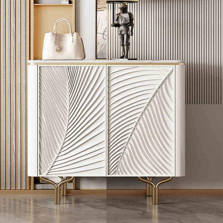 Modern Ceramic Sintered Stone Cabinet with Elegant Textured Design hbs-4420