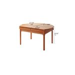 Elegant Natural Wood Table - Cherry Wood Finish Red Oak fyx-845