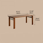 Elegant Cherry Wood Dining Table - Perfect for Stylish Gatherings fpmxm-2770