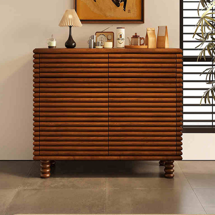 Stylish Solid Wood Cabinet with Modern Design for Living Room Storage hbs-4437