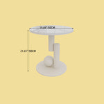 Sleek Sintered Stone Tea Table for Modern Living Room Decor hsj-2276