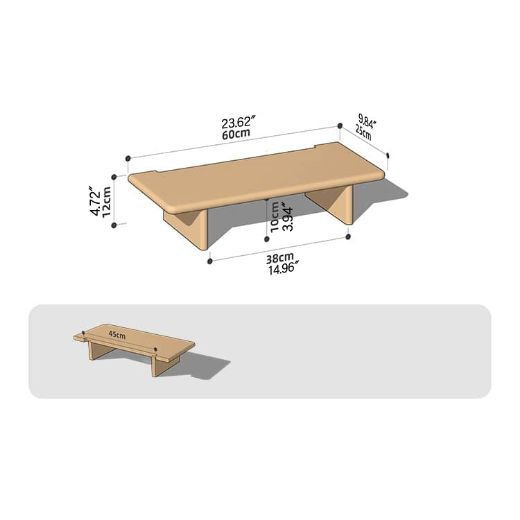 Elegant Storage Rack - Natural Wood Finish in Brown, Red Oak, Cherry, and Black Walnut hykmq-770