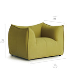 Modern Pine Sofa Chair - Stylish Comfort for Your Living Room hms-4070