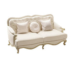 Luxurious Nappa Leather Sofa with Classic Elegant Design for Sophisticated Living Rooms hgl-4331