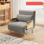 Elegant Beige Gray Sofa with Laminated Wood Frame and Cotton-Linen Upholstery fsq-1420