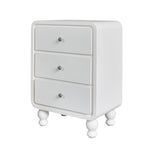 Solid Wood Bedside Cupboard - Elegant Nightstand Storage Solution fczym-2321