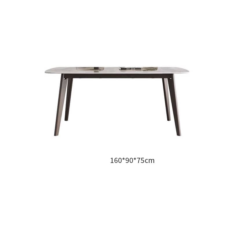 [幅120～160cm]ダイニングテーブル グレー 4人掛け セラミック 北欧 ybn-389