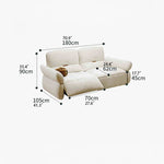 Elegant Beige and Dark Green Sofa with Gray Accents and Pine Wood Frame hksc-988