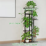 Vertical Indoor Plant Stand with Multiple Tiers for Home and Office Decoration hsen-2036