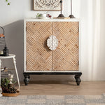 Stylish Chinese Fir Cabinet with Intricate Pattern Design for Elegant Living Spaces hdst-4304