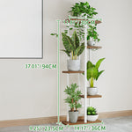 Vertical Indoor Plant Stand with Multiple Tiers for Home and Office Decoration hsen-2036