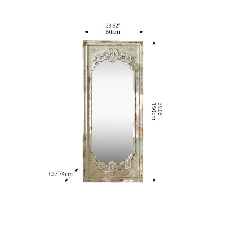 Elegant Solid Wood Frame Mirror - Enhance Your Living Space with Style fczym-2329