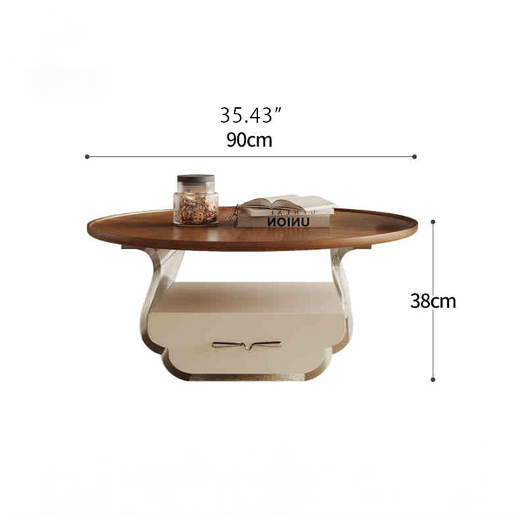 Modern Ceramic Sintered Stone Tea Table with Stainless Steel and Acrylic Design fhj-4500