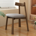 Modern Oak Dining Chair with PU Leather Upholstery - Stylish Seating for Your Home fjx-2659