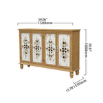 Premium Cedar Wood Cabinet - Stylish & Durable Storage Solution fczym-2307