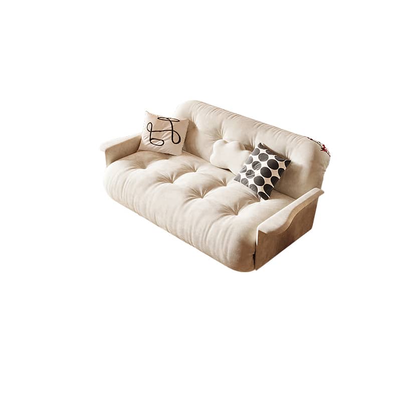 Luxurious Beige Leathaire Sofa - Ultimate Comfort and Style for Your Living Room fbby-1395